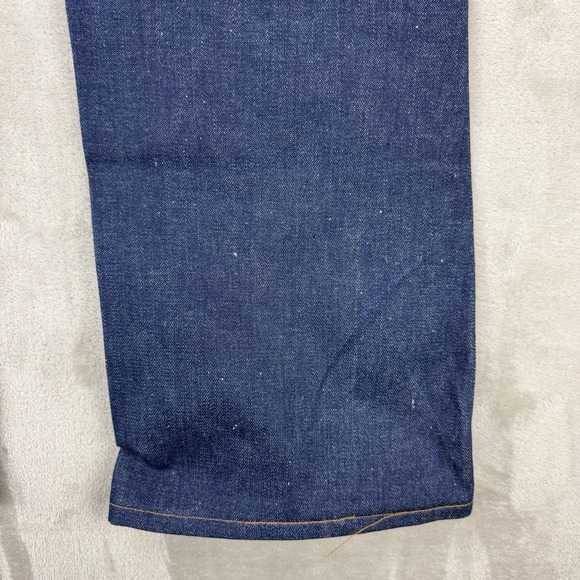 VTG 70s Wrangler 345DEN Boot Flare Jeans 40x32 USA Talon Zip Denim Bell bottom - Picture 4 of 13